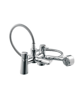 Ideal Standard Cone Bath Shower Mixer With Kit | B5111AA