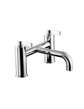 Ideal Standard Silver Two Taphole Bath Filler