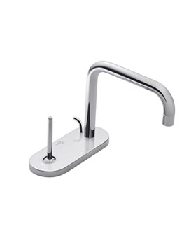 Simply U Single Lever Two Tap Hole Basin Mixer Tap | A4485AA
