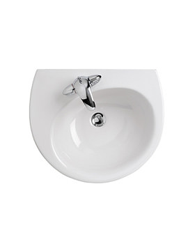 Ideal Standard Create Drift Full Pedestal Basin 560mm | E3087