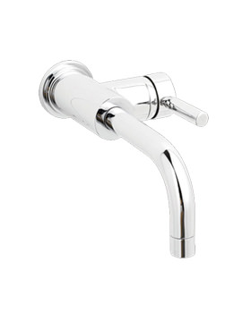 Tec Single Lever Wall Mounted Side Action Sink Mixer Tap