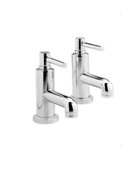 Hudson Reed Tec Lever Basin Taps Pair