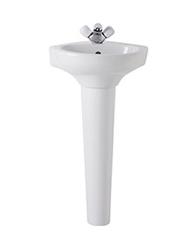 Ideal Standard Studio Corner Pedestal Basin 450mm | E1070