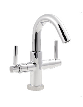 Hudson Reed Tec Lever Cruciform Cloakroom Basin Mixer Tap | PN355