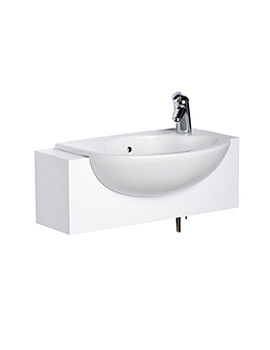 Ideal Standard Space Semi-countertop Basin 550mm | E6111