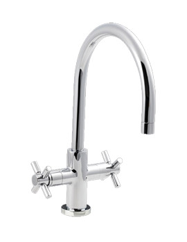 Hudson Reed Tec Crosshead Cruciform Sink Mixer Tap