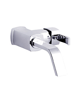 Hudson Reed Arcade Wall Mounted Single Lever Side Action Basin Mixer Tap