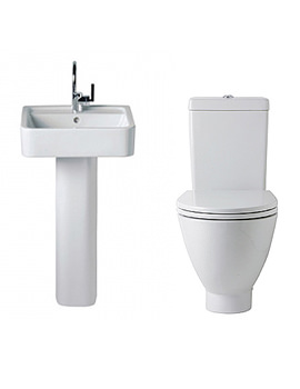 Ideal Standard White Cloakroom Suite | E1224 , E0001