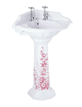 Imperial Oxford Corner Basin 2 Tap Holes 615mm