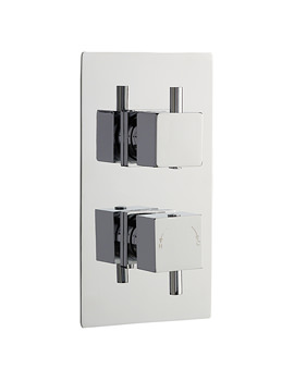 Lauren Series C Twin Concealed Thermostatic Shower Valve with Diverter