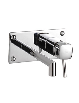 Hudson Reed Kia Wall Mounted Single Lever Bath Mixer Tap