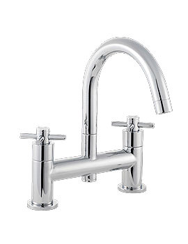 Hudson Reed Kristal Deck Mounted Bath Filler Tap | KR1303