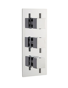 Lauren Series L Triple Concealed Thermostatic Shower Valve
