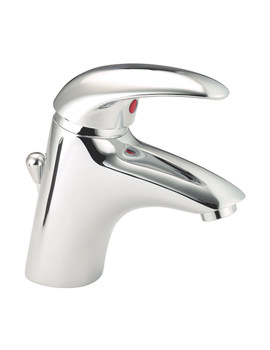 Deva Elan Mini Mono Basin Mixer Tap With Pop up Waste | ELAN313