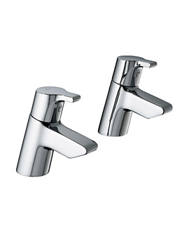 Ideal Standard Active Bath Pillar Taps | B8076AA