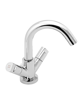 Deva Ikon Mono Basin Mixer Tap With Pop Up Waste | IKO113