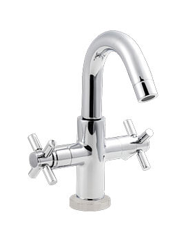 Hudson Reed Tec Crosshead Cruciform Cloakroom Basin Mixer Tap
