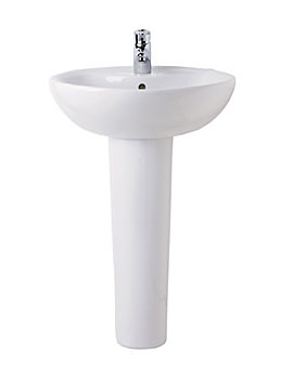 Ideal Standard Purity Washbasin 55cm 1 Taphole