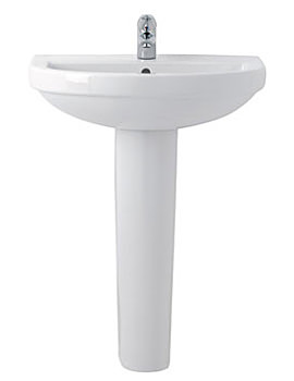 Ideal Standard Revue 2 Tap Hole Wash basin 600mm | E0900