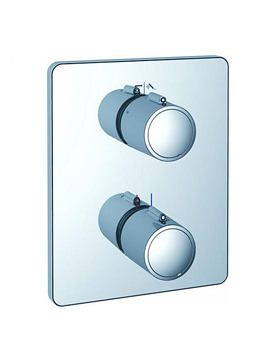 Ideal Standard Attitude Shower Valve Faceplate And Handles | A4613AA