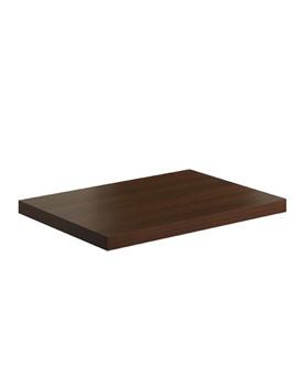 Bauhaus Base Walnut Wall Hung Worktop 600mm | BA6000WT