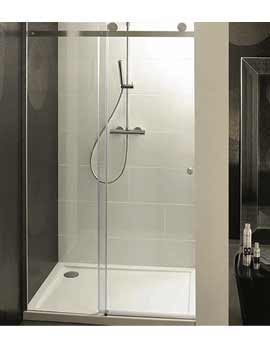 Simpsons Central Single Slider Shower Door 1200mm | CSLSC1200