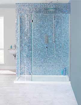 Simpsons Design View Double Sided Walk In Shower Enclosure 1700x800mm