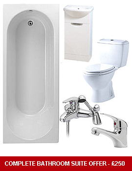 Lauren Dolphin Complete Bathroom Suite Package