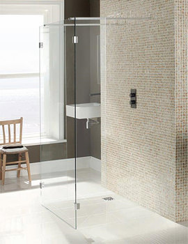 Simpsons Design View Walk In With Return Panel 1638x257mm | DWCSC1700