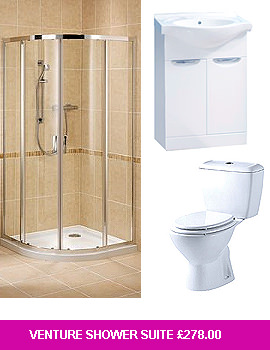 Lauren Venture Shower Suite Complete Package