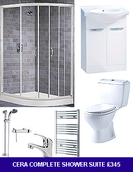 Lauren Cera Complete Shower Suite Package