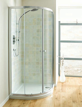 Simpsons Edge Double Door Quadrant Shower Enclosure 900mm