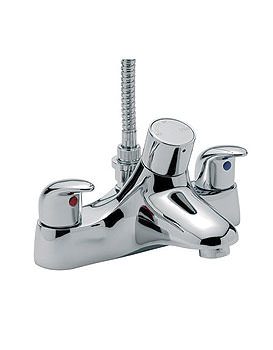 Tre Mercati Novara Thermostatic Deck Bath Shower Mixer Tap | 65057