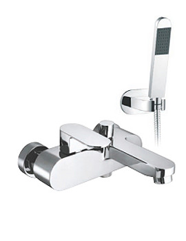 Vado Life Exposed Wall Mounted Bath Shower Mixer Tap