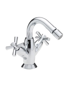 Tre Mercati Faro Crosshead Mono Bidet Mixer Tap | 4090