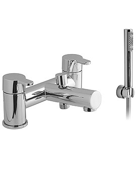 Vado Sense 2 Hole Deck Mounted Bath Shower Mixer Tap