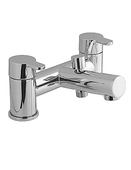 Vado Sense Deck Mounted 2 Hole Bath Shower Mixer