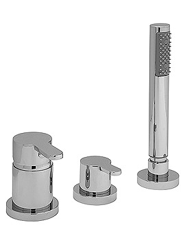 Vado Sense Deck Mounted Single Lever Bath Shower Mixer Tap