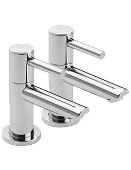 Tre Mercati Poppy Basin Taps Pair | 44010
