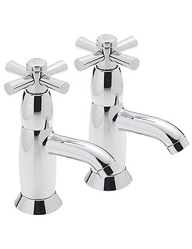 Tre Mercati Faro Lever Handle Basin Taps Pair | 4210