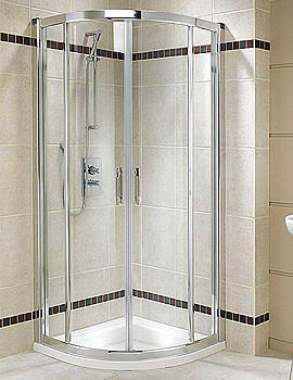 Twyford Geo6 Quadrant Shower Enclosure 800 x 800mm | G64700CP