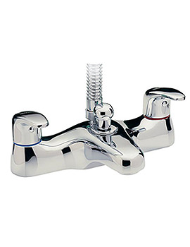 Tre Mercati Modena Deck Bath Shower Mixer Tap Compete With Kit