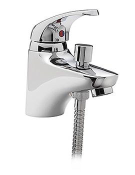 Tre Mercati Modena Mono Bath Shower Mixer Tap Complete With Kit