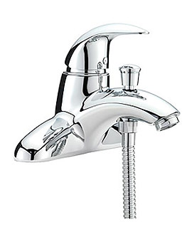Tre Mercati Novara Deck Bath Shower Mixer Tap Complete With Kit | 65050