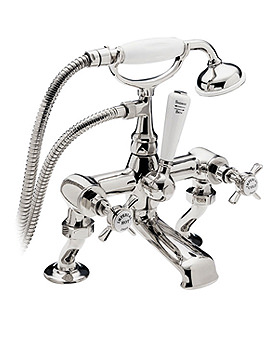 Tre Mercati Imperial Pillar Bath Shower Mixer Tap | 1075, 1095