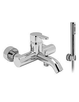 Vado Sense Wall Mounted Exposed Bath Shower Mixer Tap