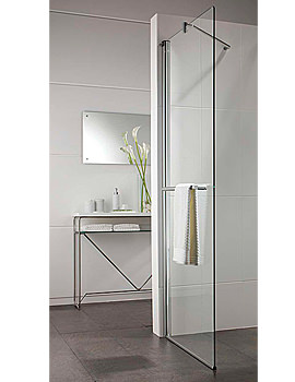 Twyford Hydr8 Walk In Side Panel 800mm | H84980CP