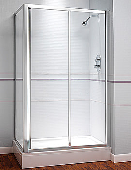 Manhattan M2 Broadway Slider Door Enclosure 1200mm | M2BY12SW