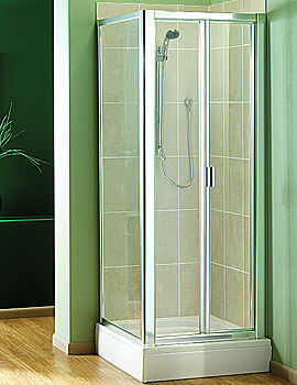 Manhattan M2 Broadway Bi Fold Shower Door 800mm | M2BWYFDW