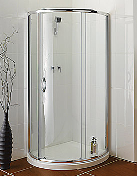 Aquanos Teardrop Single Door Center Access Enclosure 1000mm FEN0604AQU